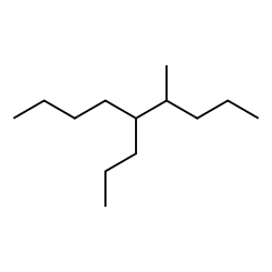 4-Methyl-5-propylnonane结构式