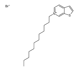 6-dodecylthieno[2,3-c]pyridin-6-ium,bromide Structure