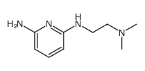 2-(2-Dimethylaminoethylamino)-6-aminopyridine Structure