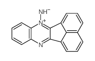 acenaphthyleno[2,1-b]quinoxalin-7-ium-7-ylazanide结构式