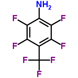 4-aminoheptafluorotoluene Structure