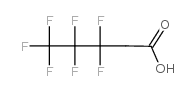 3,3,4,4,5,5,5-七氟戊酸结构式