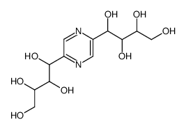 1,1'-pyrazine-2,5-diyl-bis-butane-1,2,3,4-tetraol Structure