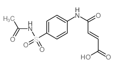 Maleanilic acid,4'-(acetylsulfamoyl)- (6CI,8CI)结构式