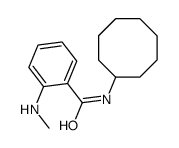 Benzamide, N-cyclooctyl-2-(methylamino)- (9CI) Structure