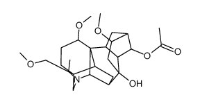 14-acetyl-8-O-methyltalatizamine Structure