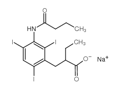 酪泮酸钠结构式