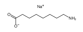 8-aminocaprylic acid sodium salt Structure