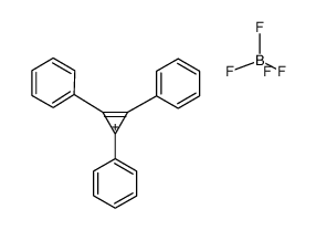 1,2,3-triphenylcyclopropenyl-3-ium tetrafluoroborate Structure