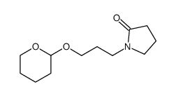 1-(3-((tetrahydro-2H-pyran-2-yl)oxy)propyl)pyrrolidin-2-one Structure