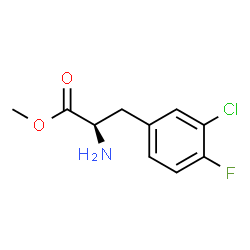 METHYL (2R)-2-AMINO-3-(3-CHLORO-4-FLUOROPHENYL)PROPANOATE picture