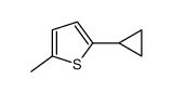 2-cyclopropyl-5-methylthiophene Structure