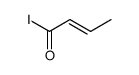 (E)-but-2-enoyl iodide Structure