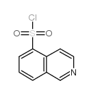 ISOQUINOLINE-5-SULFONYL CHLORIDE Structure