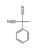 2-methyl-2-phenylpropanedinitrile Structure