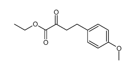 ethyl 4-(4-methoxyphenyl)-2-oxo-butanoate结构式