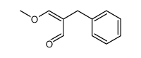 (E)-2-Benzyl-3-methoxy-propenal Structure