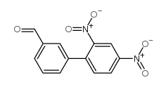 3-(2,4-Dinitrophenyl)benzaldehyde结构式