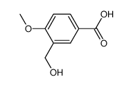 3-hydroxymethyl-4-methoxy-benzoic acid Structure