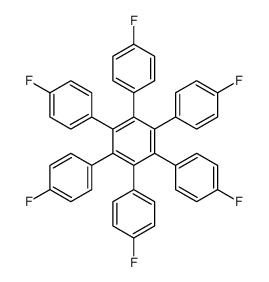 1,2,3,4,5,6-hexakis(4-fluorophenyl)benzene结构式