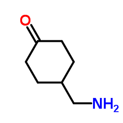 4-(Aminomethyl)cyclohexan-1-one Structure