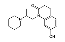 7-hydroxy-1-(2-piperidin-1-ylpropyl)-3,4-dihydroquinolin-2-one Structure