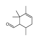 2,2,3,6-tetramethylcyclohex-3-ene-1-carbaldehyde Structure