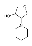 TRANS-4-(PIPERIDIN-1-YL)TETRAHYDROFURAN-3-OL结构式