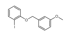 1-iodo-2-(3-methoxybenzyloxy)benzene Structure