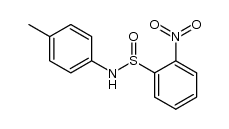 2-nitro-benzenesulfinic acid p-toluidide结构式