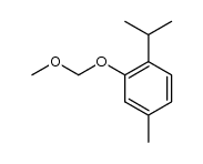 (2-isopropyl-5-methylphenyl) methoxymethyl ether Structure