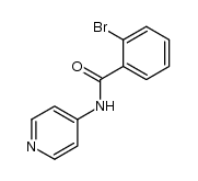 2-bromo-N-(4-pyridinyl)benzamide结构式