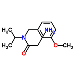 N-Isopropyl-N-(3-methoxybenzyl)glycinamide结构式