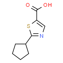 2-环戊基噻唑-5-羧酸图片