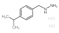 (4-Isopropylbenzyl)hydrazine dihydrochloride structure