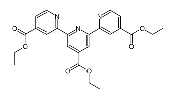 4,4',4''-triethoxycarbonyl-2,2':6',2''-terpyridine Structure