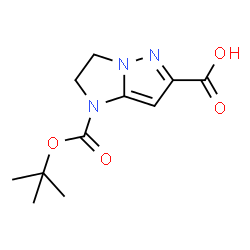 1-(tert-Butoxycarbonyl)-2,3-dihydro-1H-imidazo[1,2-b]pyrazole-6-carboxylic acid picture