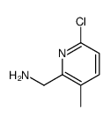 (6-chloro-3-methylpyridin-2-yl)methanamine结构式