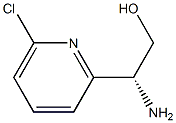 (2R)-2-AMINO-2-(6-CHLORO(2-PYRIDYL))ETHAN-1-OL结构式