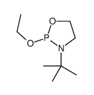 3-tert-butyl-2-ethoxy-1,3,2-oxazaphospholidine Structure