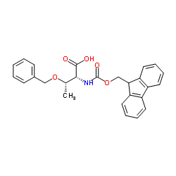 Fmoc-D-Thr(Bzl)-OH structure