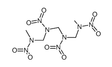 2,4,6,8-Tetranitro-2,4,6,8-tetraazanonan结构式