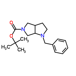 1-BENZYL-5-BOC-HEXAHYDROPYRROLO[3,4-B]PYRROLE picture