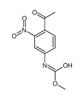 4-乙酰基-3-硝基苯基氨基甲酸甲酯图片