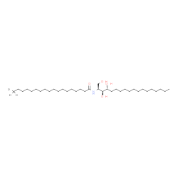 C18 Phytoceramide-d3 (t18:0/18:0-d3)结构式