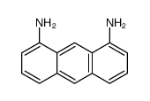 anthracene-1,8-diamine结构式