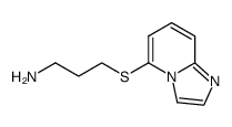 5-[3-(amino)propylthio]imidazo[1,2-a]pyridine Structure