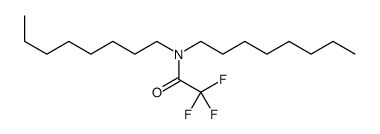 2,2,2-trifluoro-N,N-dioctylacetamide Structure