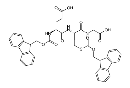 N,S-Bis-Fmoc-glutathione structure