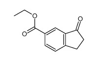 ethyl 3-oxo-1,2-dihydroindene-5-carboxylate结构式